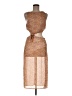 Le Lis Tweed Tan Cocktail Dress Size M - photo 1