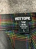 Hot Topic Plaid Green Casual Pants Size L - photo 7