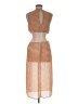 Le Lis Tweed Tan Cocktail Dress Size M - photo 2