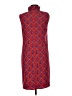 Talbots Outlet Print Red Casual Dress Size 6 - photo 2