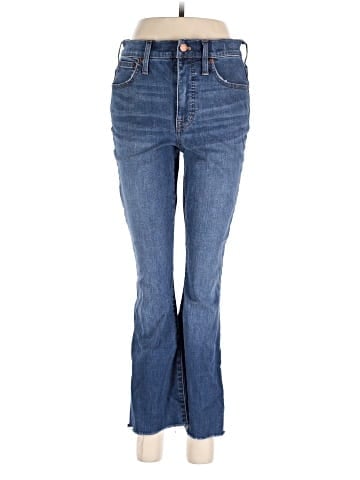 Madewell Cali Demi-Boot Jeans in Preston Wash: Raw-Hem Edition (view 1)