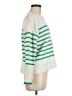 Philosophy Republic Clothing Stripes White Pullover Sweater Size M - photo 4