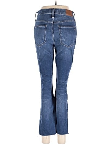 Madewell Cali Demi-Boot Jeans in Preston Wash: Raw-Hem Edition (view 2)