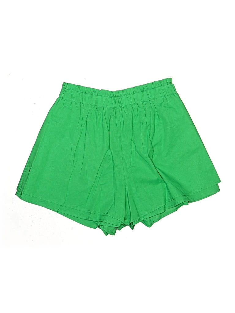 Pre-owned Commense Shorts In Green
