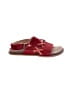 Musse & Cloud 100% Leather Red Sandals Size 9 - photo 1