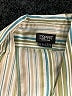 Esprit Stripes Green Long Sleeve Blouse Size 2 - photo 7