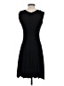 Three Dots Solid Black Cocktail Dress Size S - photo 2