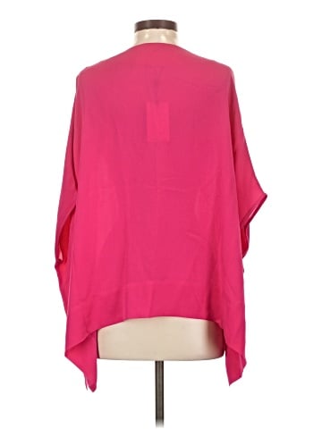 Diane von Furstenberg 3/4 Sleeve Silk Top (view 2)