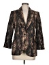 Elie Tahari Animal Print Gold Blazer Size 8 - photo 1
