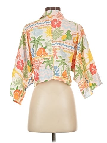 C&C California Short Sleeve Blouse (view 2)