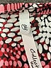 NY Collection Animal Print Burgundy 3/4 Sleeve Blouse Size 1X - photo 7