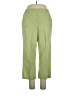 Alfred Dunner Solid Green Casual Pants Size 16 - photo 1