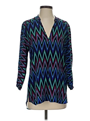 Amanda Uprichard 3/4 Sleeve Silk Top (view 1)