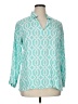 Escapada Teal Long Sleeve Polo Size XL - photo 1