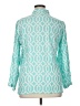 Escapada Teal Long Sleeve Polo Size XL - photo 2