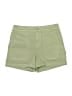 J.Crew Solid Green Khaki Shorts Size 6 - photo 1