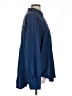 J.Crew 100% Lyocell Solid Blue Long Sleeve Button-Down Shirt Size L - photo 4