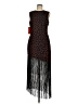 Simon Miller 100% Polyester Animal Print Brown Cocktail Dress Size Med (II or 2) - photo 1