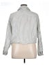 H&M 100% Linen Stripes Silver Long Sleeve Blouse Size XL - photo 2
