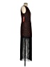 Simon Miller 100% Polyester Animal Print Brown Cocktail Dress Size Med (II or 2) - photo 4
