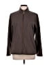 Weekends by Chico's Brown Track Jacket Size Lg (2) - photo 1