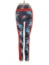 Hot Kiss Print Blue Active Pants Size S - photo 2