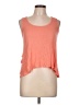 E&M Collection Orange Sleeveless Top Size L - photo 1