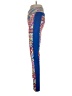 Hot Kiss Print Blue Leggings Size S - photo 5