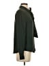 Quince Solid Green Long Sleeve Blouse Size S - photo 4