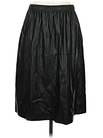 Free Press Faux Leather Skirt (view 2)