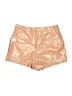 NBD 100% Polyester Metallic Gold Shorts Size S - photo 1