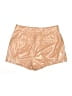 NBD 100% Polyester Metallic Gold Shorts Size S - photo 2