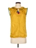 Boden Yellow Sleeveless Blouse Size 4 - photo 1