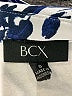 BCX Tropical Blue Short Sleeve Blouse Size S - photo 7