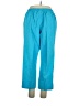 Alfred Dunner 100% Cotton Solid Blue Casual Pants Size 16 - photo 2