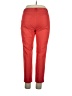 Larry Levine Solid Red Casual Pants Size 12 - photo 2