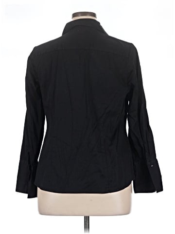 Lane Bryant 3/4 Sleeve Button-Down Shirt (view 2)