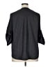 Torrid Gray 3/4 Sleeve Blouse Size 1X Plus (1) - photo 2