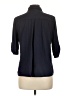 J. McLaughlin Color Block Black 3/4 Sleeve Button-Down Shirt Size L - photo 2