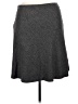 Eddie Bauer Chevron-herringbone Gray Wool Skirt Size 14 Petite - photo 2