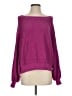 Free People Purple Pullover Sweater Size S - photo 1