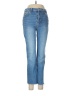 Bershka Hearts Blue Jeans Size 6 - photo 1