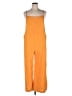 Unbranded 100% Polyester Solid Orange Jumpsuit Size XXL - photo 1