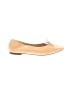 J.Crew 100% Leather Tan Flats Size 8 1/2 - photo 1