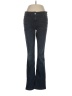 M&S Chevron-herringbone Blue Jeans Size UK 10 / US 6 - photo 1