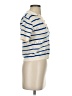 Zara Blue Short Sleeve Top Size S - photo 4