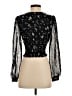 Wilfred 100% Polyester Black 3/4 Sleeve Blouse Size XS - photo 2
