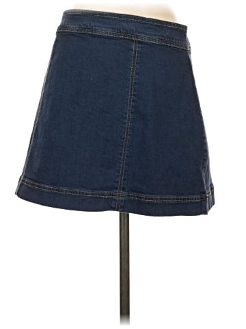 Free People Denim Skirt (view 2)