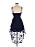 Charlotte Russe 100% Polyester Blue Cocktail Dress Size M - photo 2