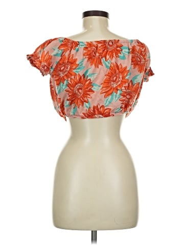 Aerie Short Sleeve Blouse (view 2)